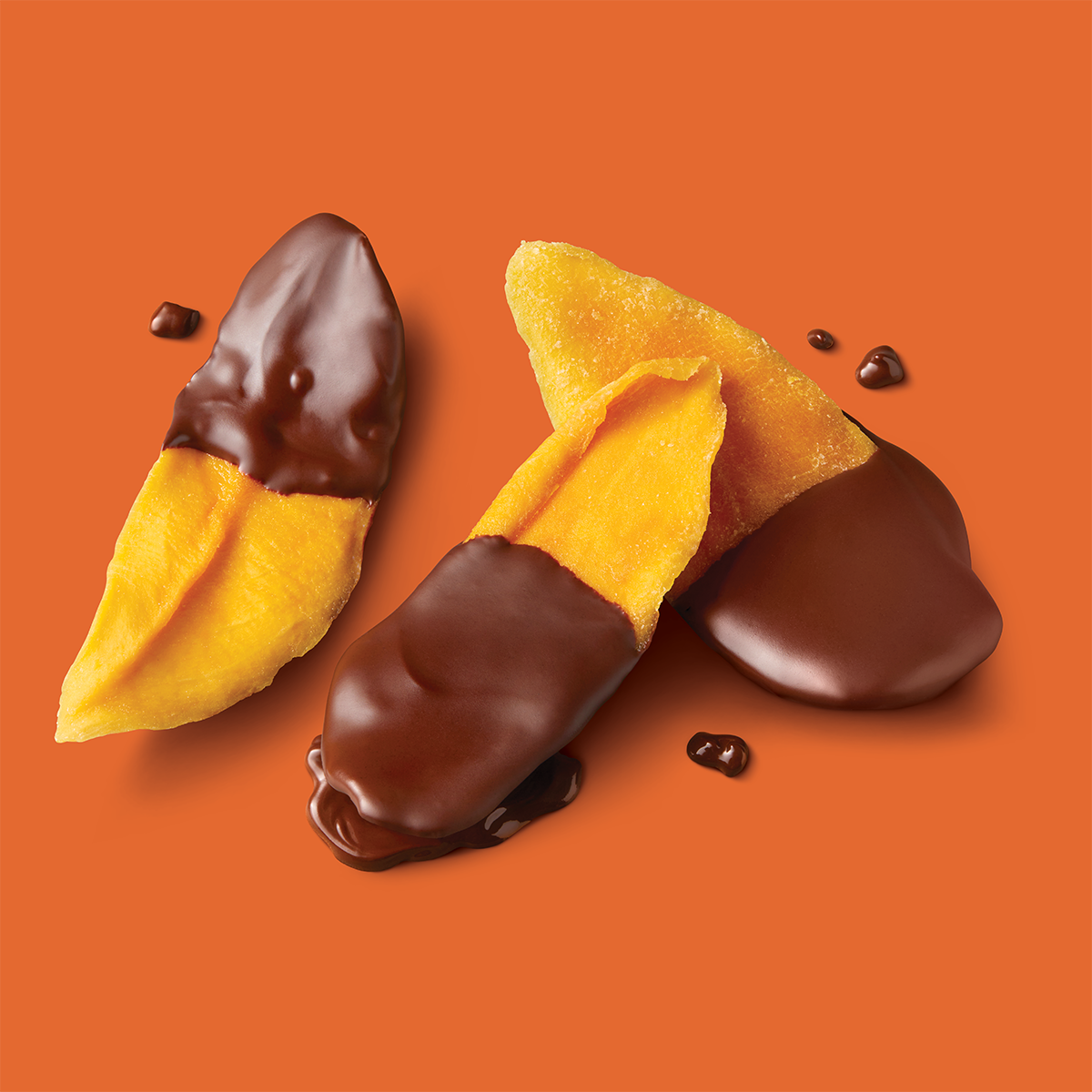 Dark Chocolate Dipped Mango